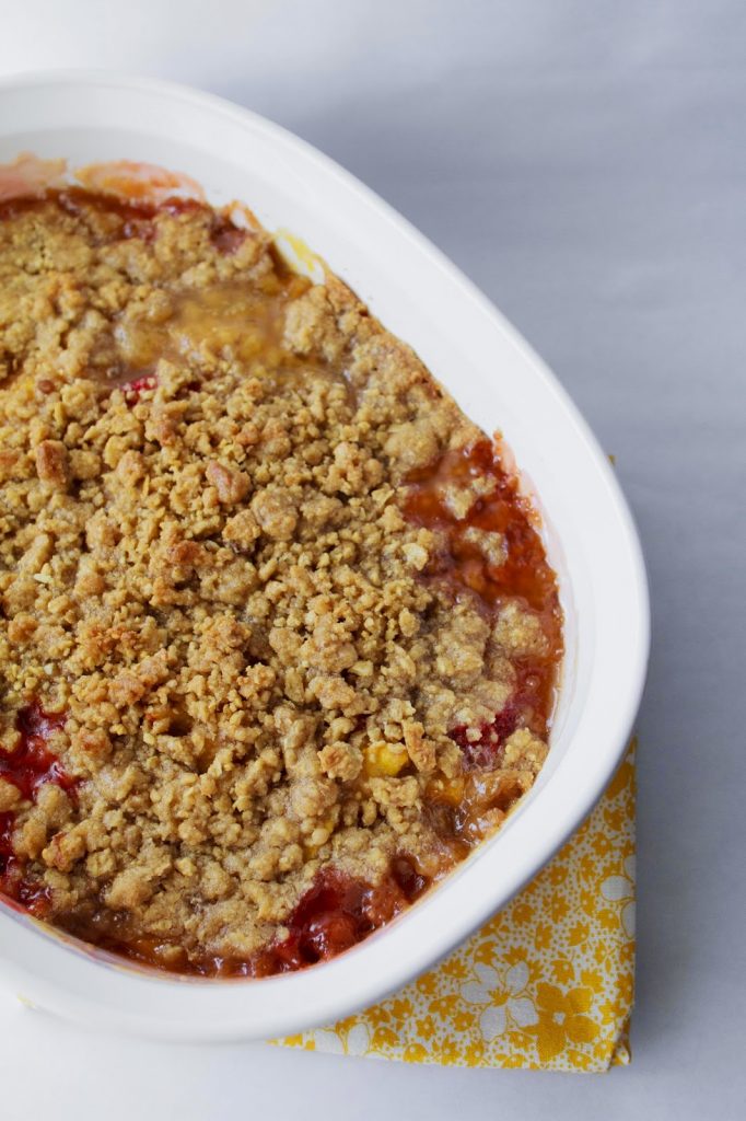 Strawberry Nectarine Crisp My Name Is Snickerdoodle