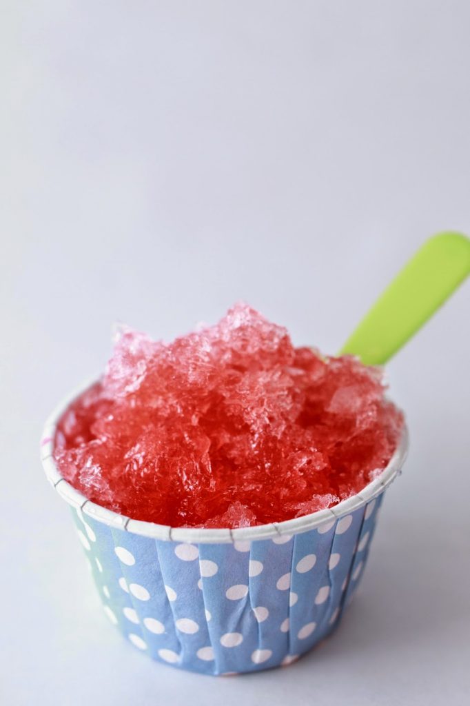 Homemade Tiger's Blood Sno Cone Syrup recipe.