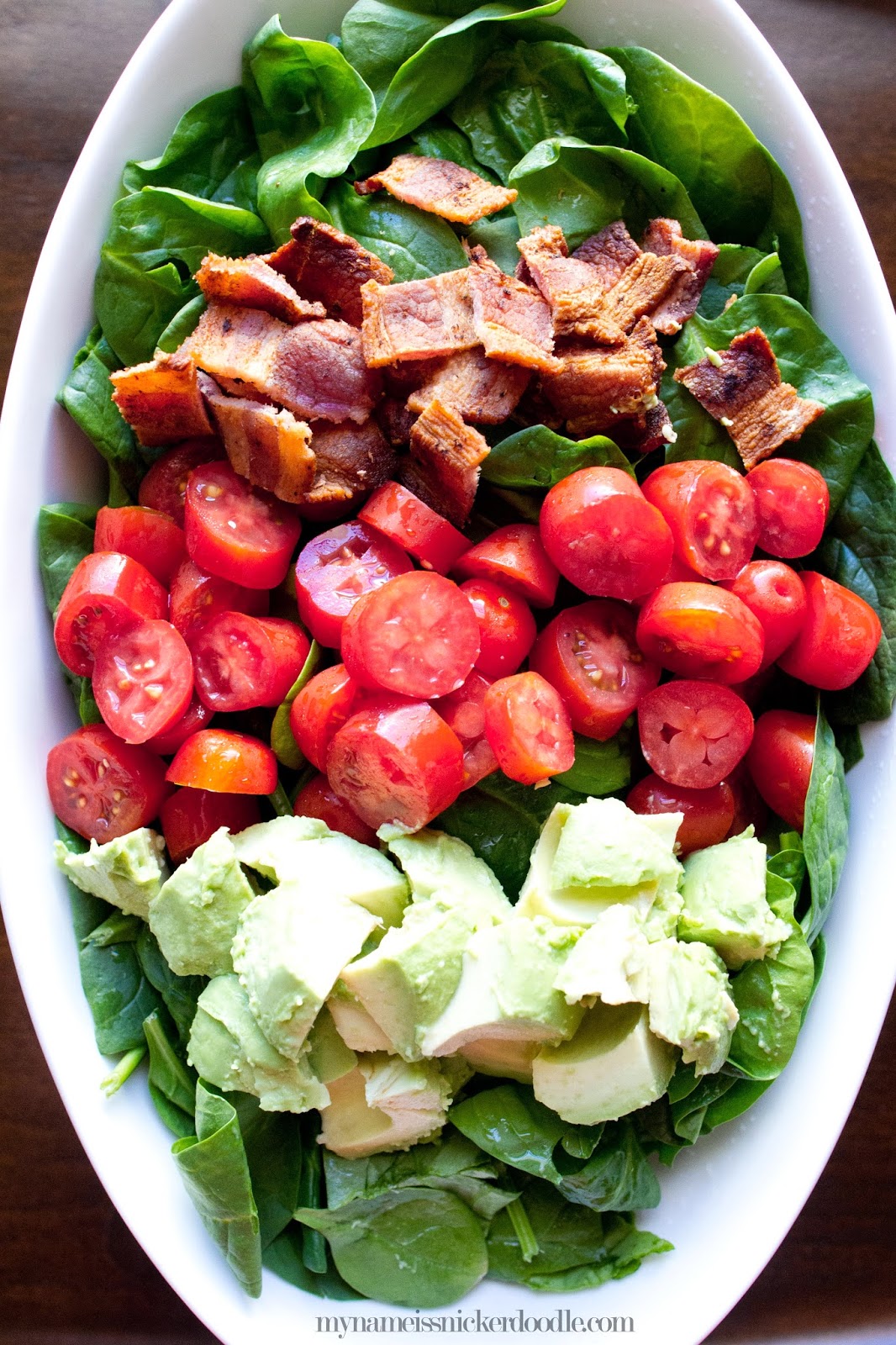 BaconLettuceTomatoAvocadoSaladRecipeBowl My Name Is Snickerdoodle