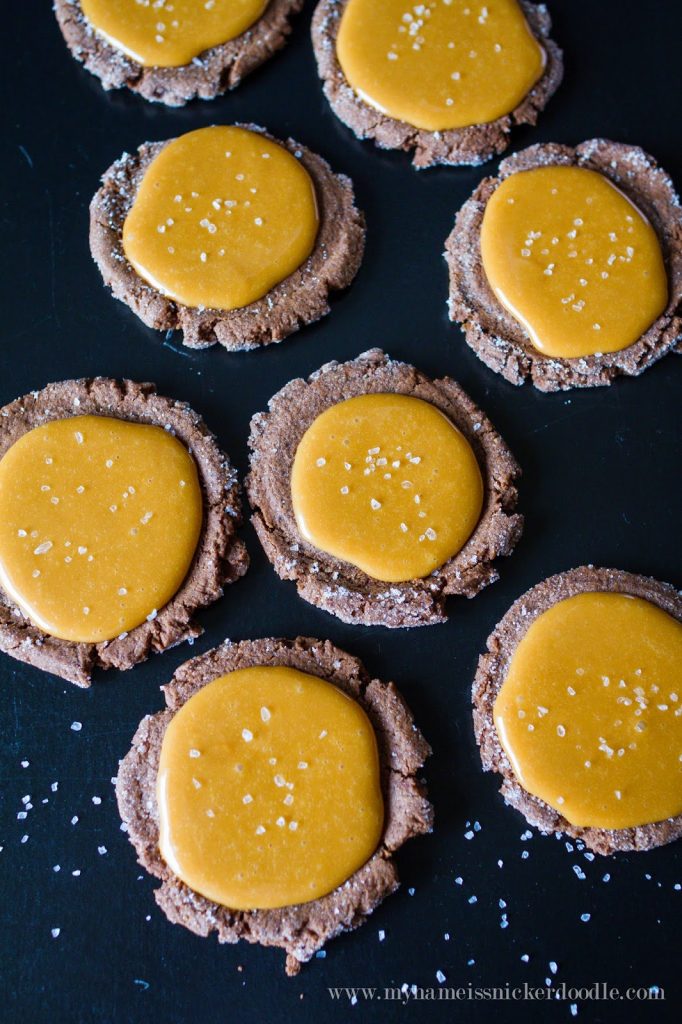 Chocolate and Salted Caramel Swig Style Cookies | My Name Is Snickerdoodle Chocolate and Salted Caramel Swig Style Cookies | My Name Is Snickerdoodle