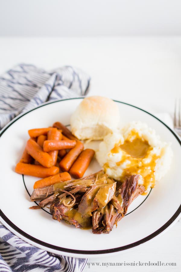 Easy Slow Cooker Pot Roast 