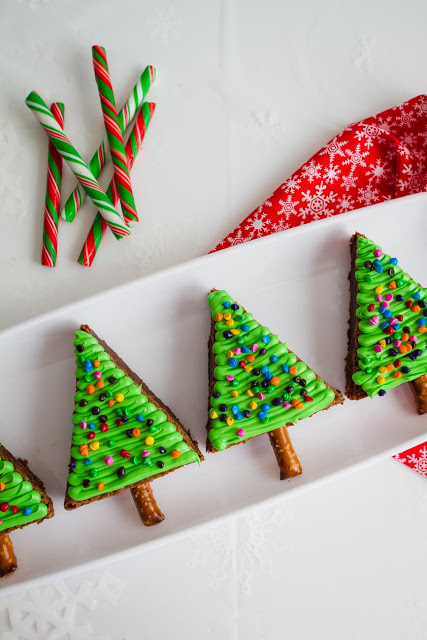 Christmas Tree Brownies