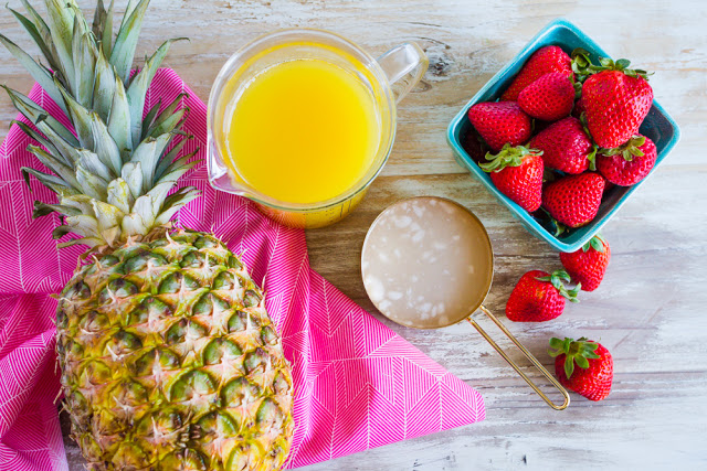 Non-Alcoholic Strawberry Pina Coladas. A perfect drink for everyone! | mynameissnickerdoodle.com Non-Alcoholic Strawberry Pina Coladas. A perfect drink for everyone! | mynameissnickerdoodle.com