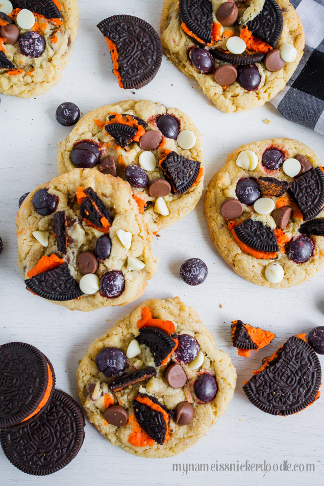 Halloween Cookies and Cream Cookies Recipe