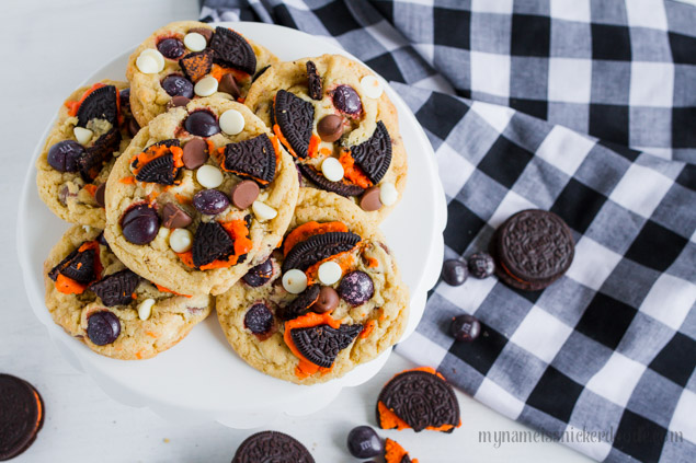 Halloween Cookies and Cream Cookies Recipe