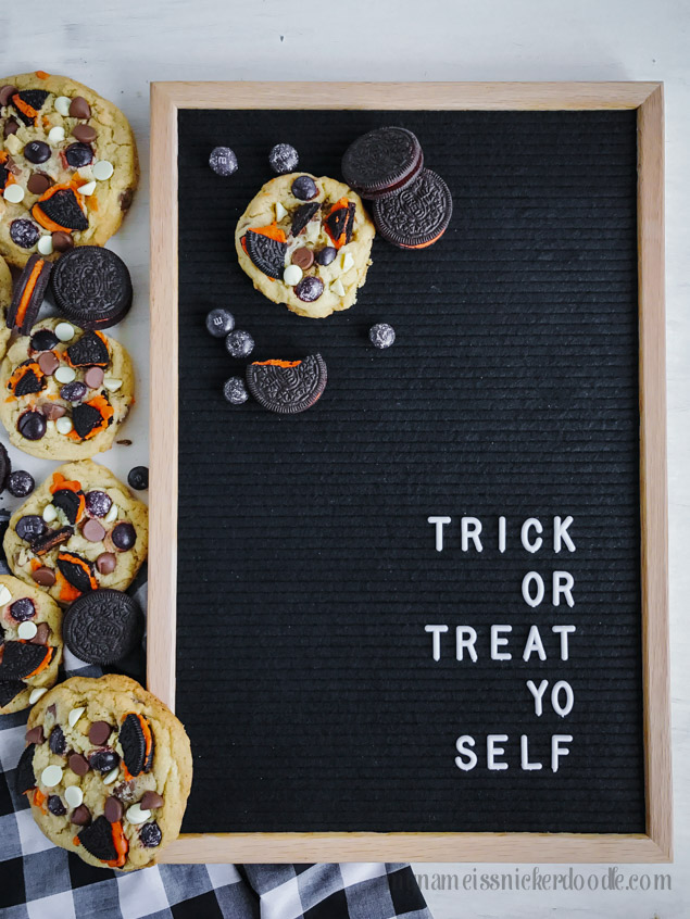 Trick or Treat Yo Self Halloween Letterboard Sign