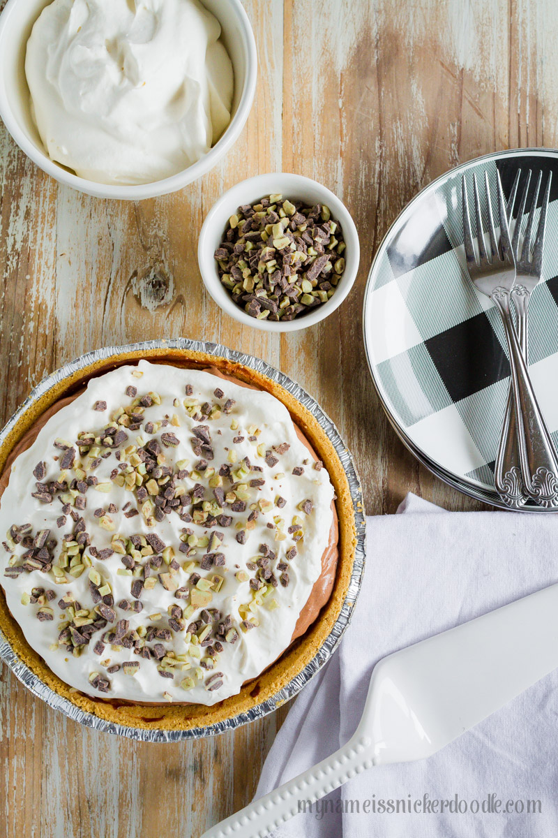 Mint Chocolate Cream Pie