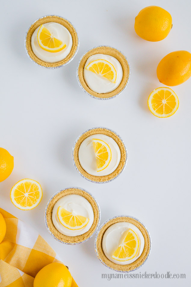 Mini Lemon Cream Pie Dessert