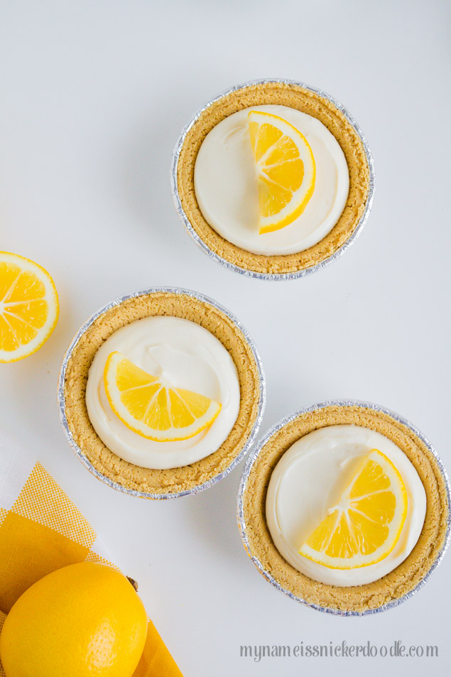 Mini Lemon Cream Pies