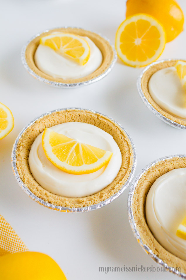 Mini Lemon Cream Pies Recipe