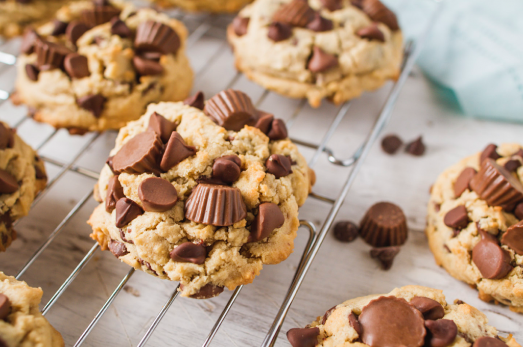 Peanut Butter Chocolate Chip Cookies