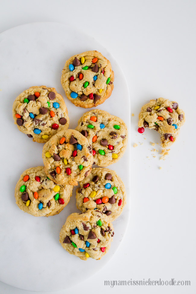 M&M Chocolate Chip Cookies | Easy | Recipe | From Scratch 