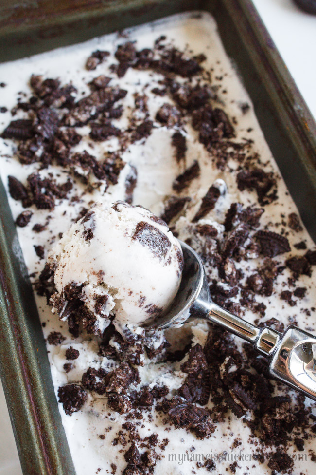 Homemade Cookies and Cream Ice Cream | Recipe | Dessert | Easy