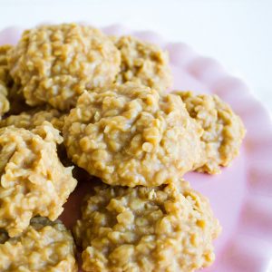 No Bake Peanut Butter Cookies - My Name Is Snickerdoodle