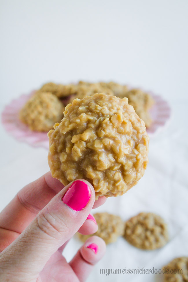 No Bake Peanut Butter Cookies recipes with oats