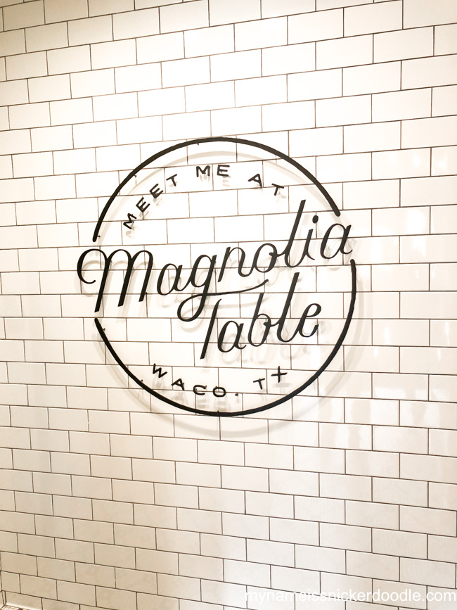 Magnolia Table Restaurant in Waco Texas