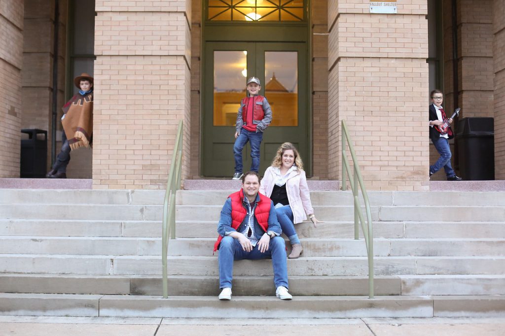 Back To The Future Family Costume