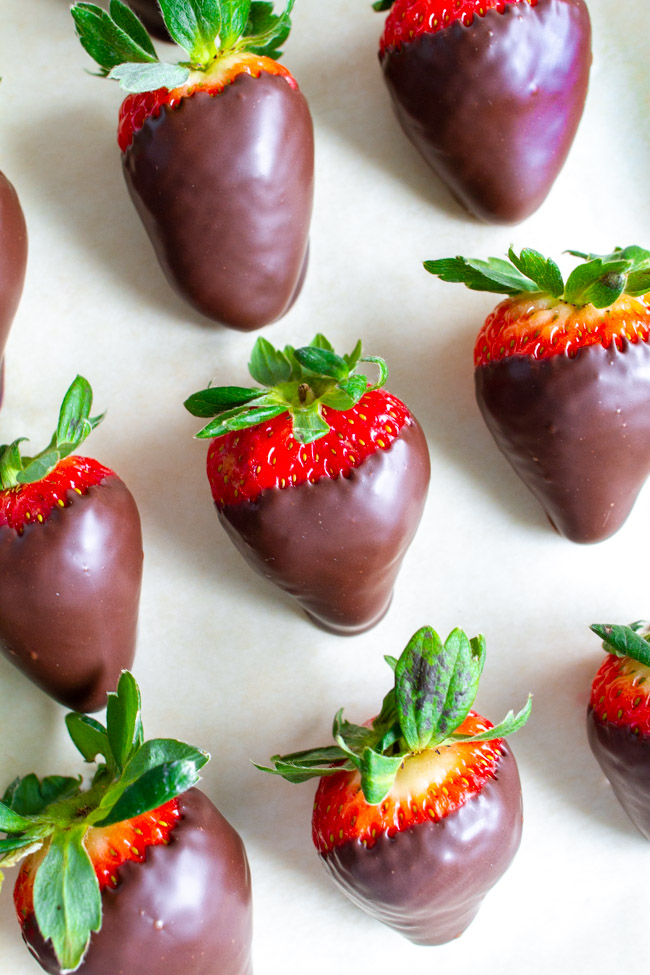 Chocolate dipped strawberries