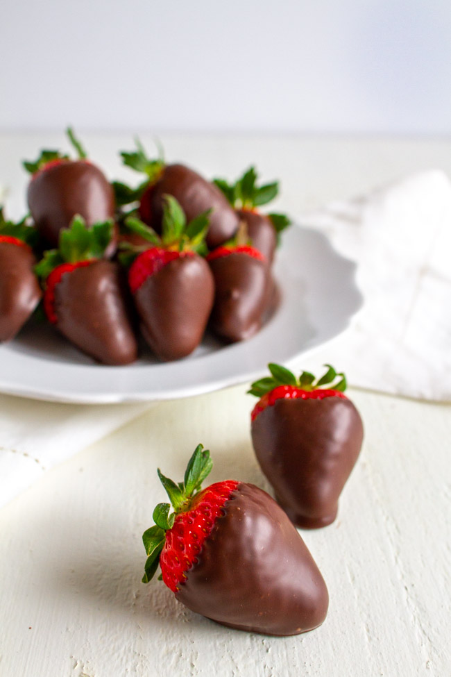 Chocolate dipped strawberries