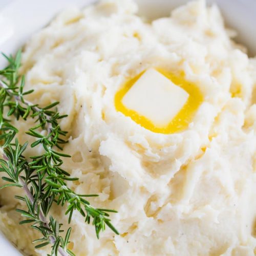 Roasted Garlic And Rosemary Mashed Potatoes My Name Is Snickerdoodle