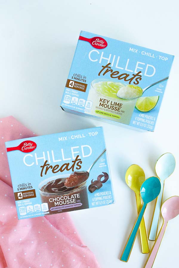 Boxes of Betty Crocker Chilled Treats