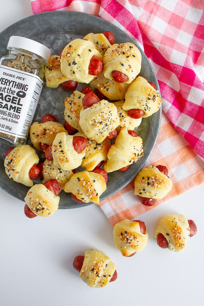 Recipe for Pigs In A Blanket with Everything But the Bagel Sesame Seasoning