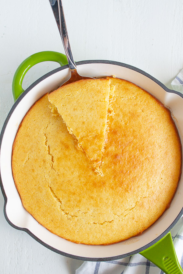 Corn Bread in a skillet