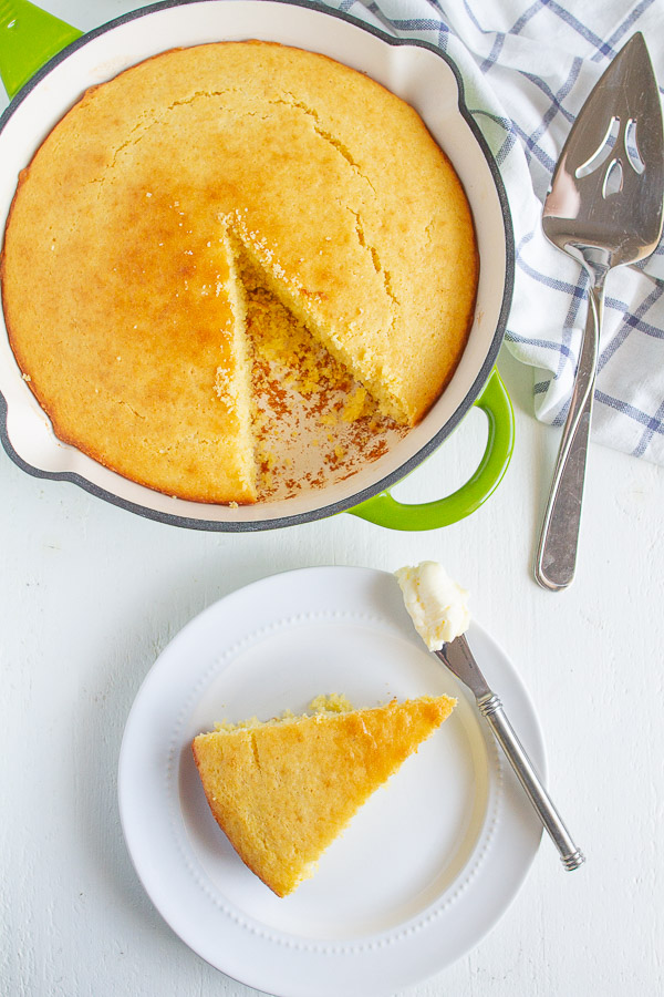 The perfect recipe for homemade corn bread.