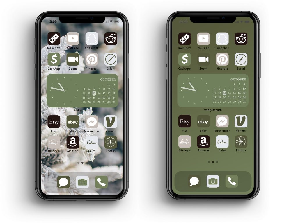 Farmhouse Christmas IOS App iPhone Icon Bundles