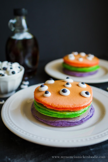 Trick or Treat Pancakes