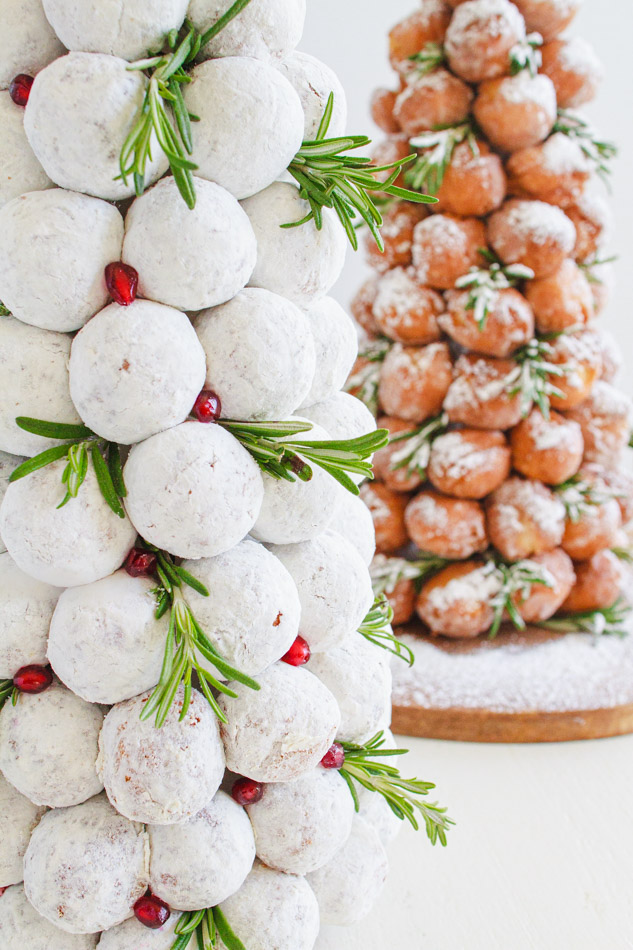 Donut Hole Christmas Tree - Averie Cooks